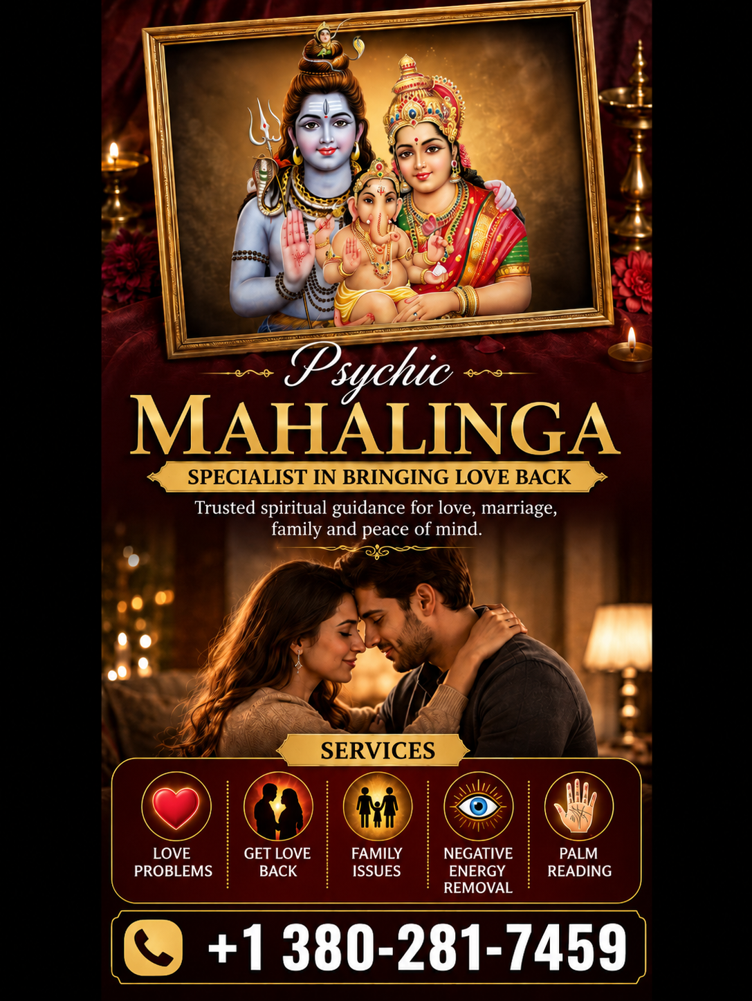 Mahalinga astrologer and psychic in Columbus Ohio